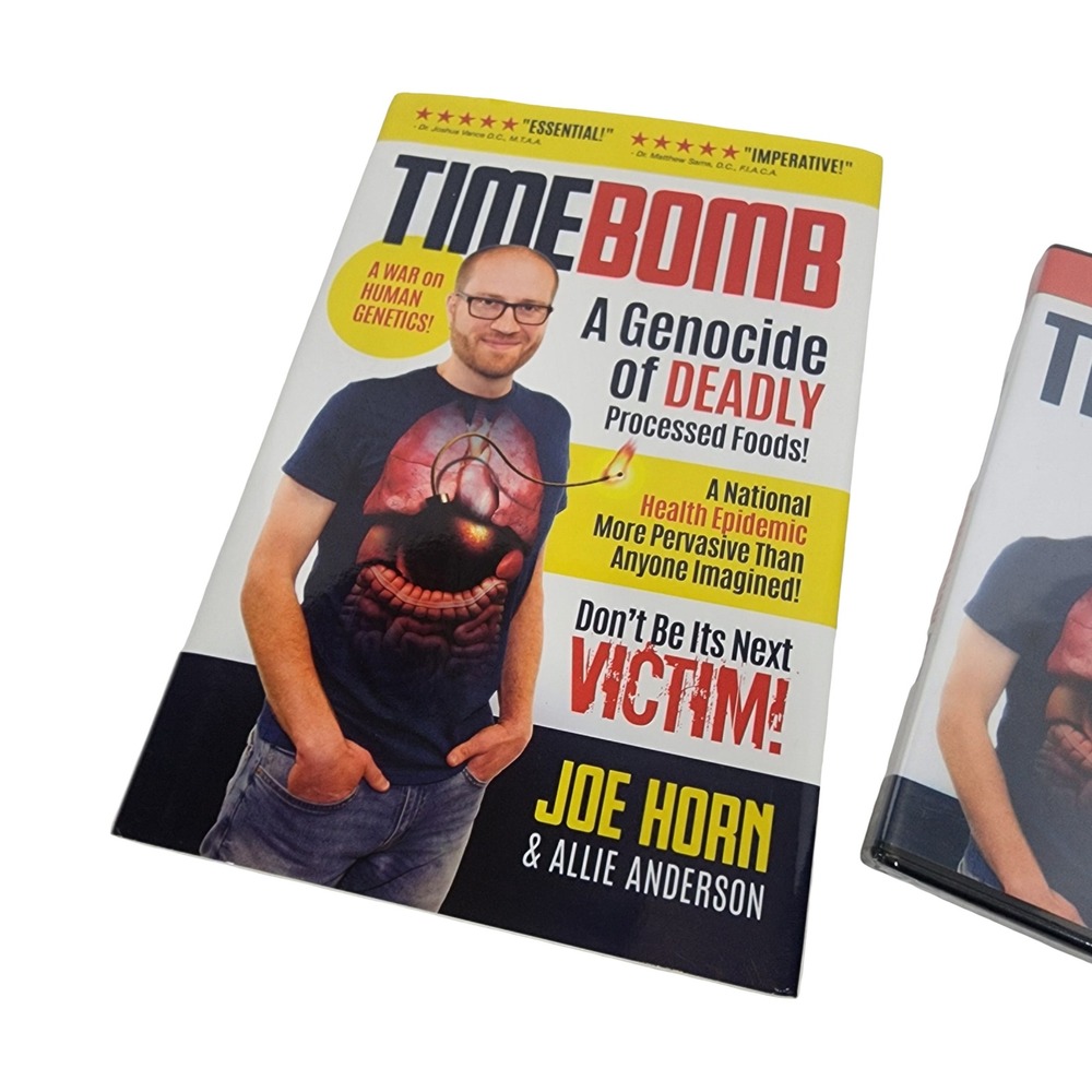 Timebomb Joe Horn Allie Anderson Book and Companion DVD Set SkyWatch TV - Picture 4 of 6